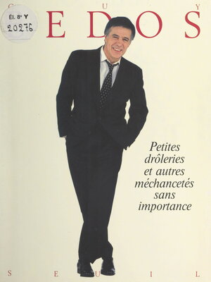 cover image of Petites drôleries et autres méchancetés sans importance
